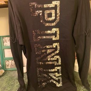 Pink Bling long sleeve top